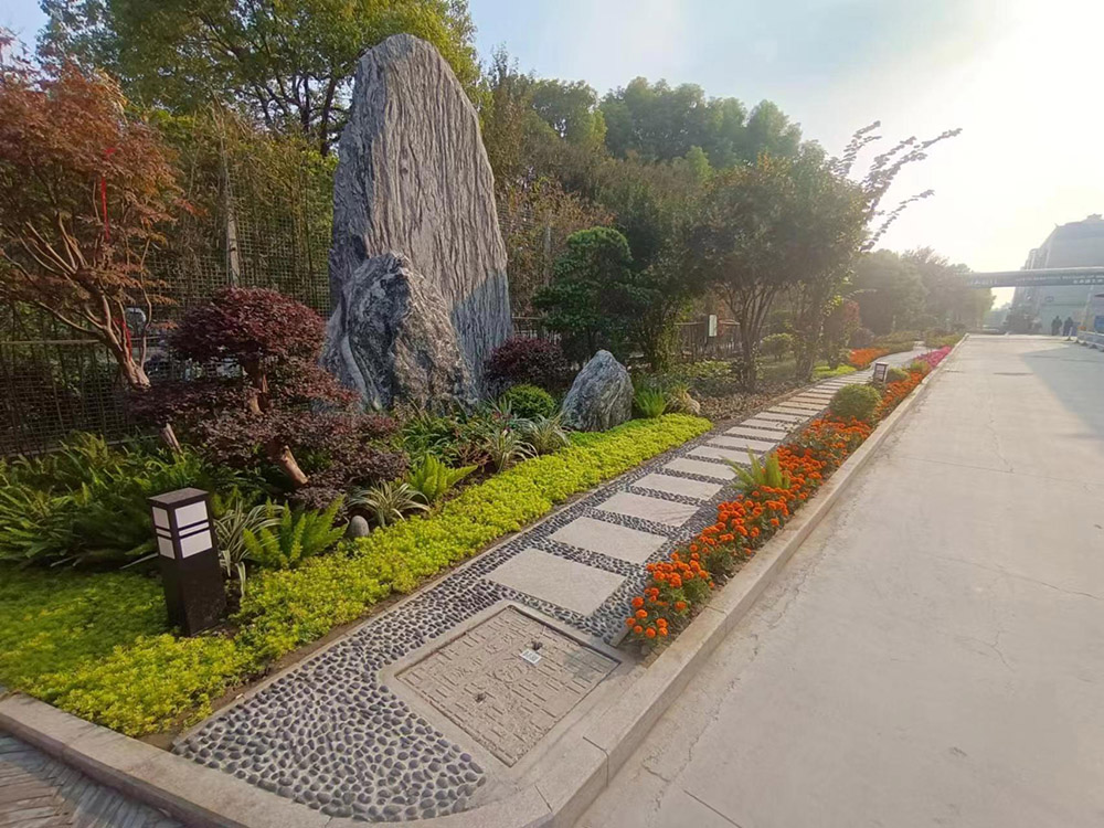 捷普綠點無錫廠區(qū)人行道改善